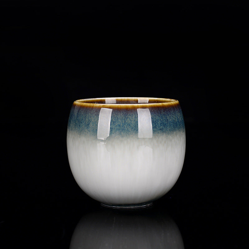 TIANMU GLAZE DRAWING TEA CUP