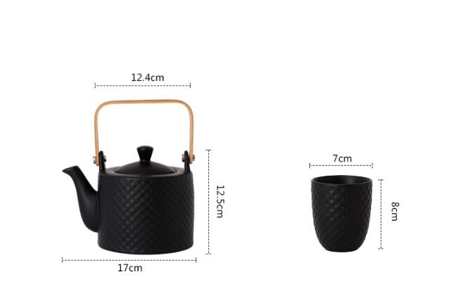 MODERN JAPANESE CERAMIC TEA SET CREATION