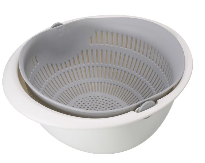 DOUBLE COUNTER DRAIN BASKET