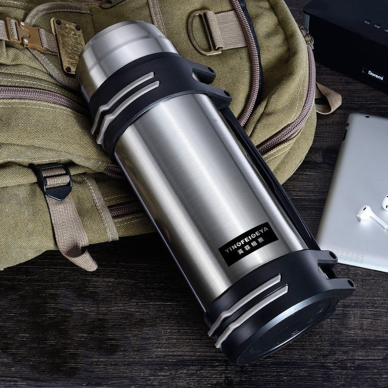STAINLESS STEEL OUTDOOR WATER BOTTLE