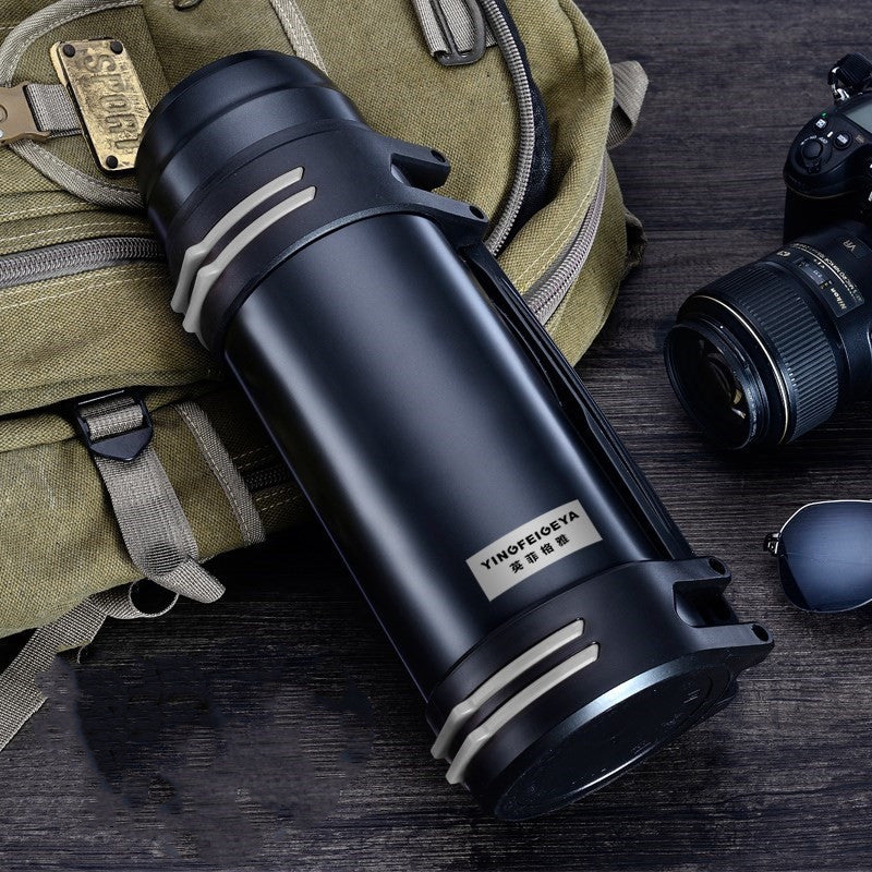 STAINLESS STEEL OUTDOOR WATER BOTTLE