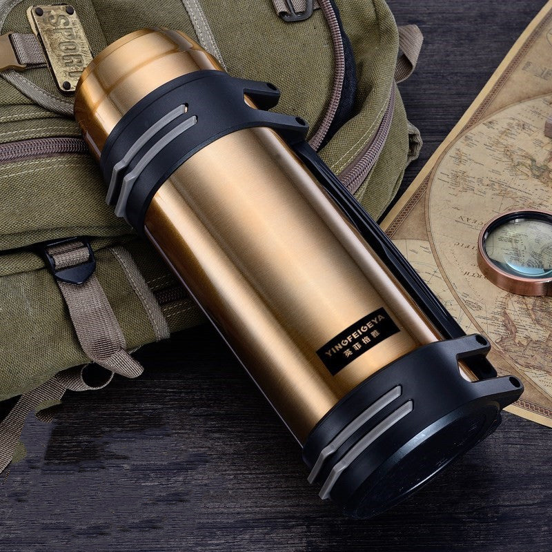 STAINLESS STEEL OUTDOOR WATER BOTTLE