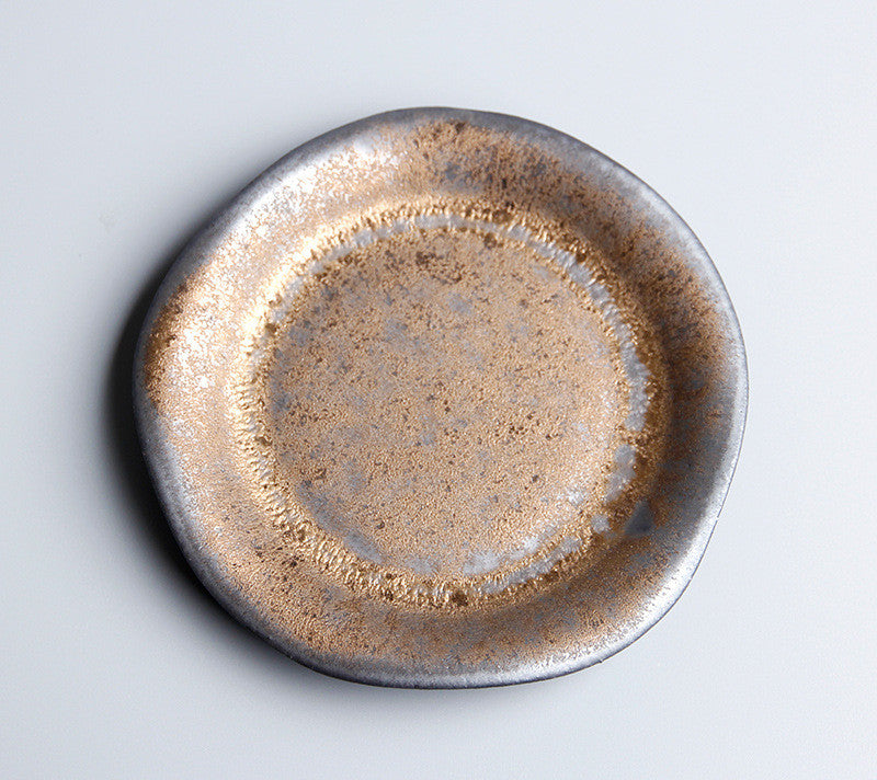 GOLD PLATED GLAZE COFFEE CUP