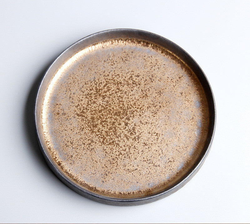 GOLD PLATED GLAZE COFFEE CUP