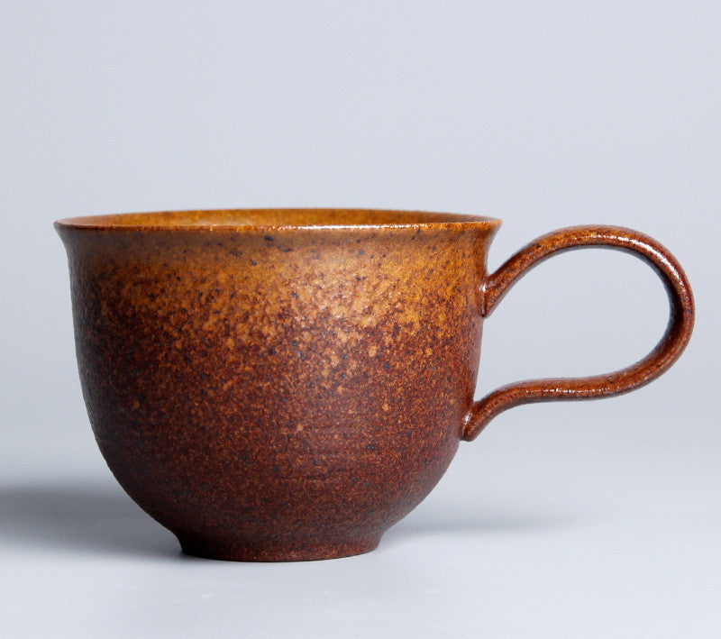 GOLD PLATED GLAZE COFFEE CUP