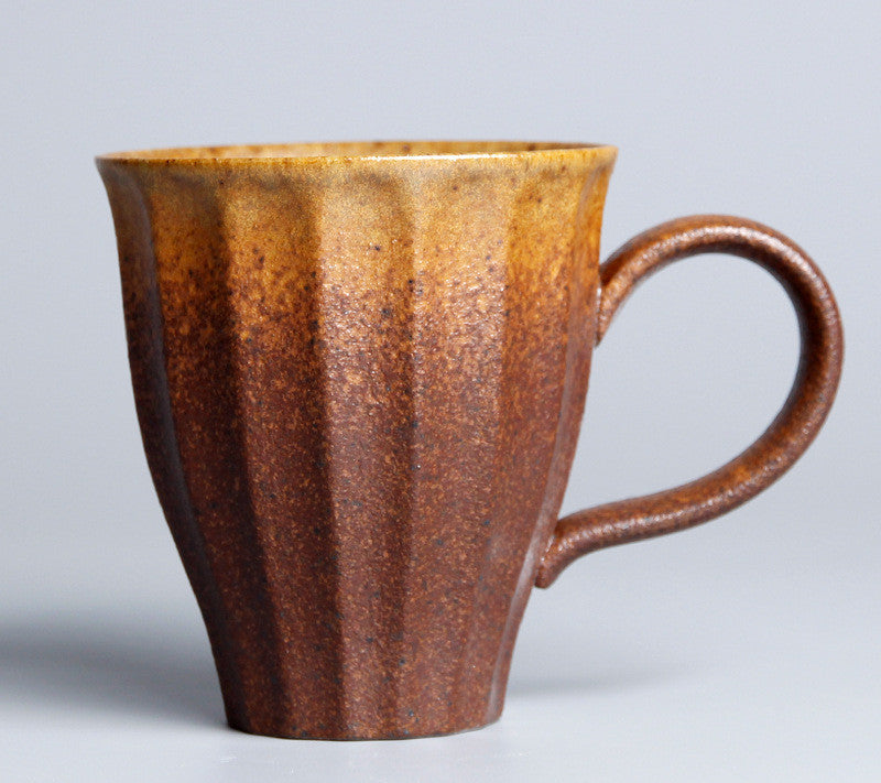 GOLD PLATED GLAZE COFFEE CUP