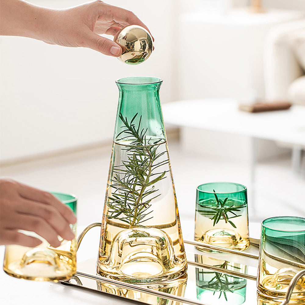 HIGH BOROSILICATE DIAMOND JUICE JUG