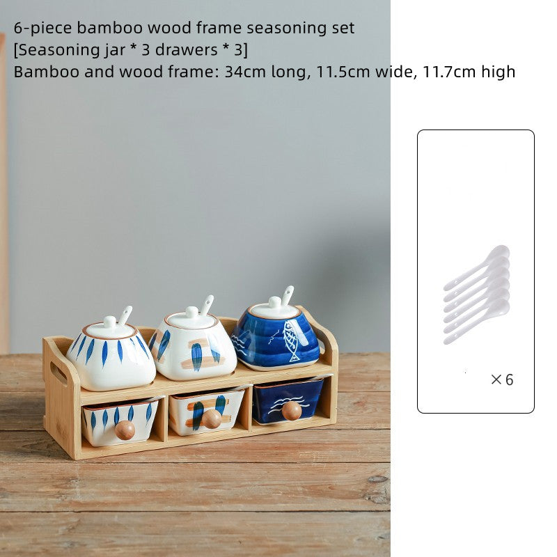 JAPANESE STYLE SPICE BOX SET