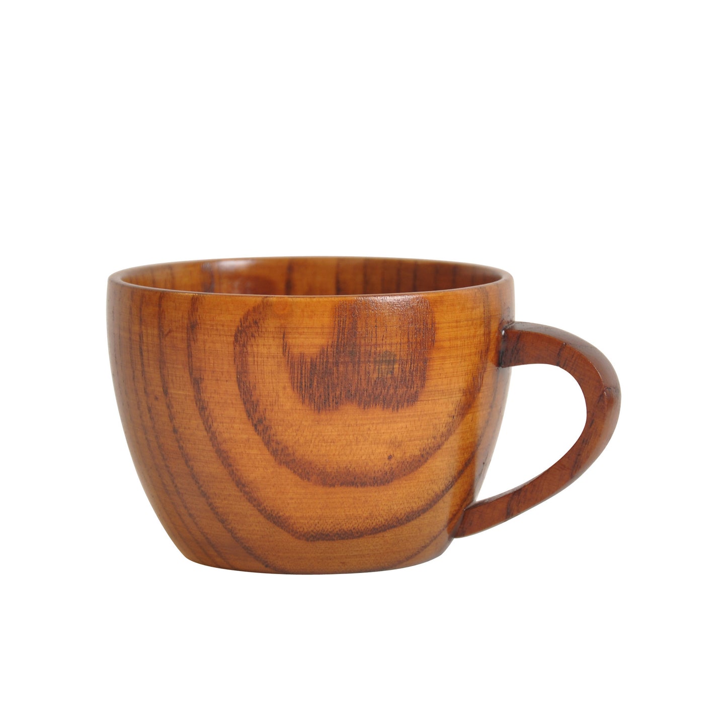 JUJUBE WOODEN COFFEE CUP WITH LATTBOTTON