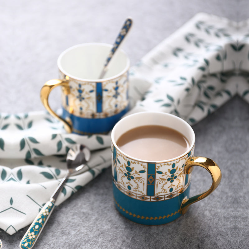 CREATIVE GOLD CERAMIC WATER CUP