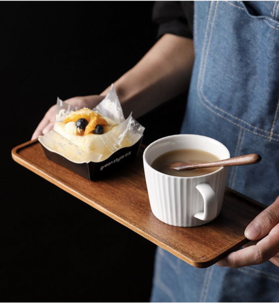 RECTANGULAR TÉ BRICKA FÖR HEMBRUK