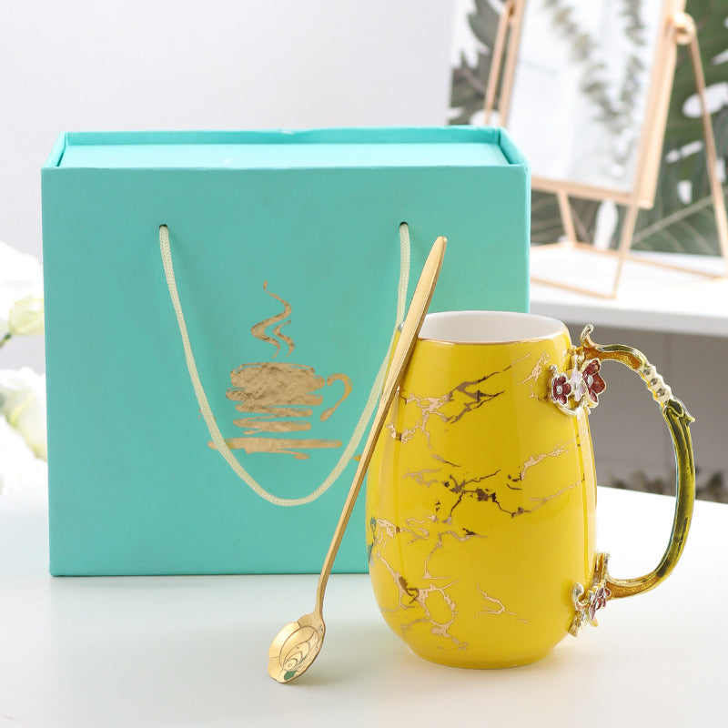 CREATIVE CERAMIC SPOON WATER CUP