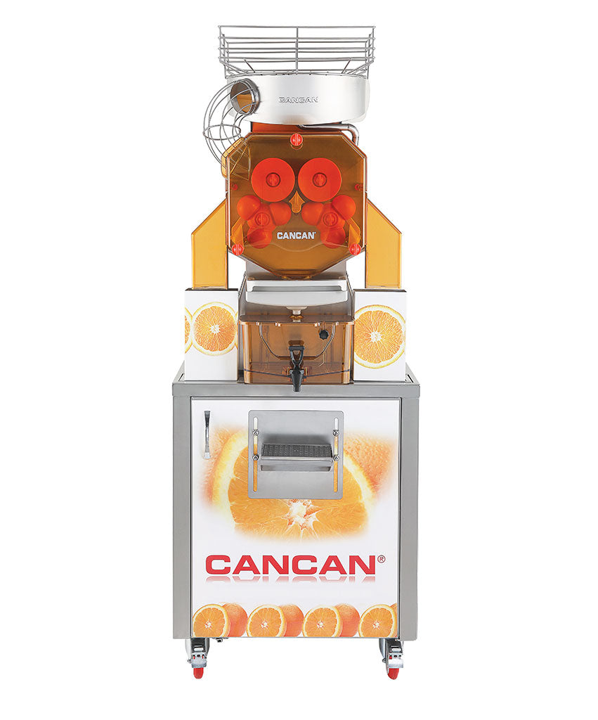 COMMERCIAL ORANGE JUICER WITH TANK