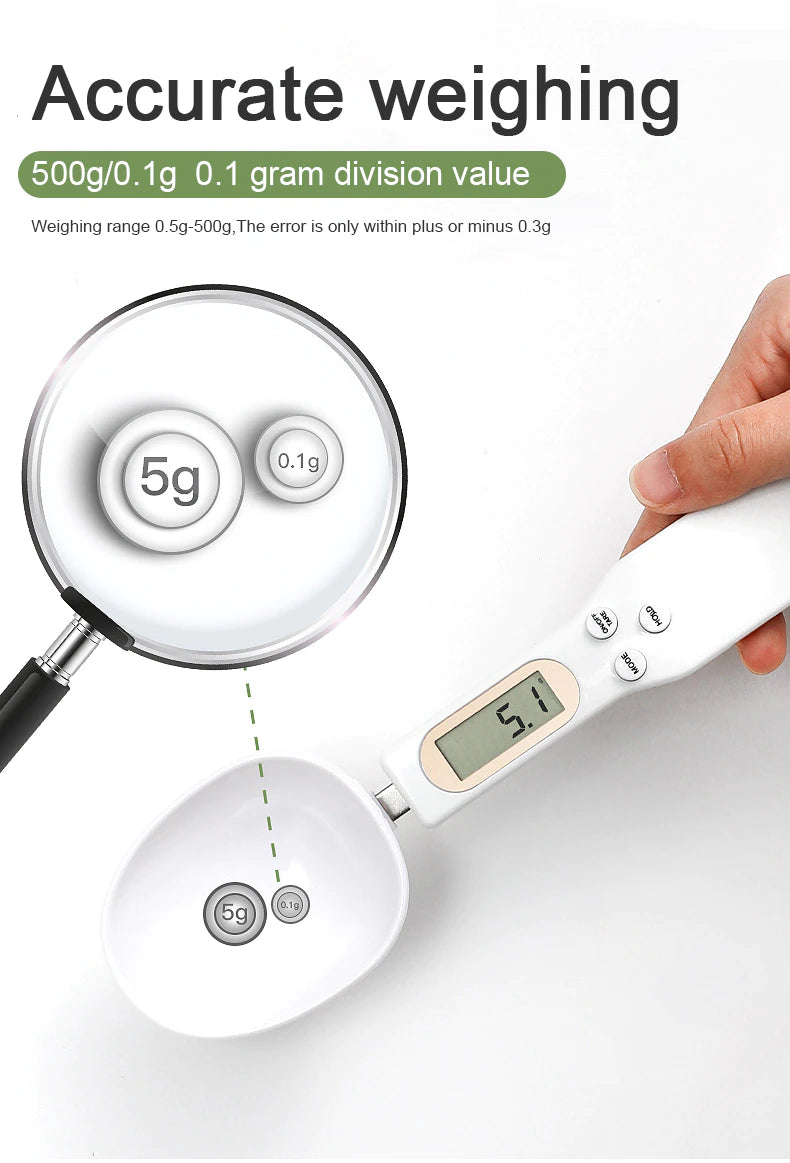 ELECTRONIC KITCHEN SCALES SPOON