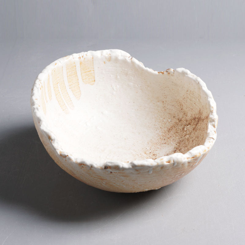 VINTAGE IRREGULÄR LUTANDE BLANDNINGSKÅL