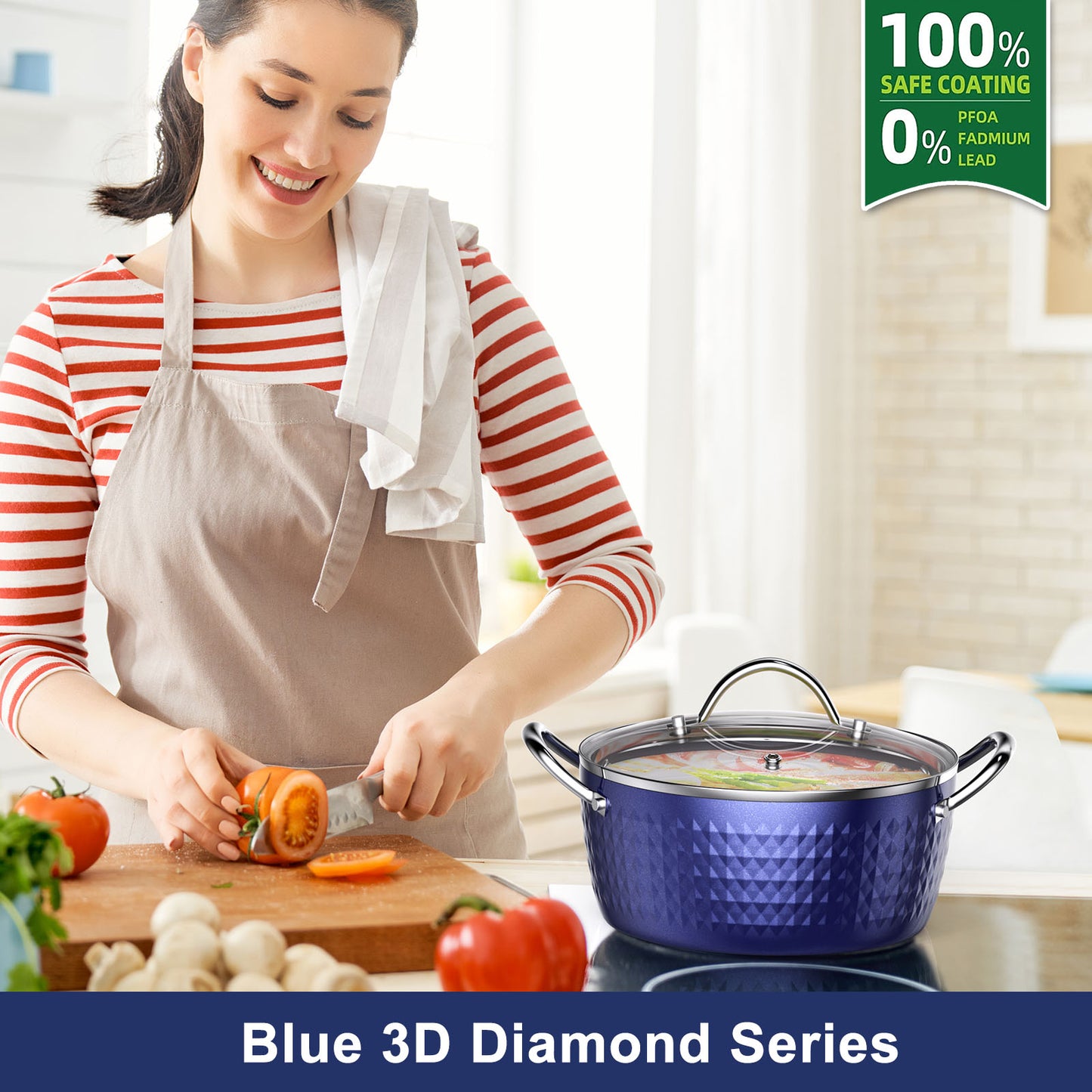 ALUMINUM CERAMIC POT