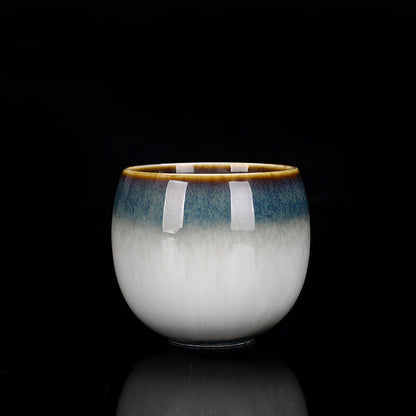 TIANMU GLAZE DRAWING TEA CUP