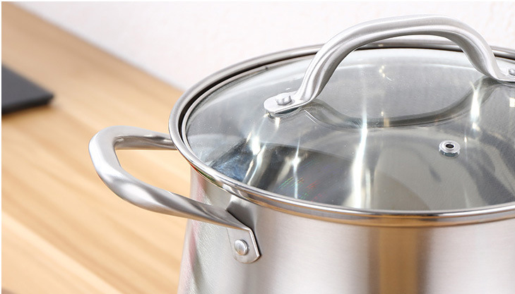 STAINLESS STEEL SOUP POT - 2.5-9L