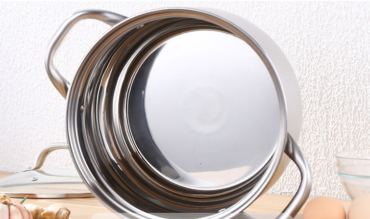 STAINLESS STEEL SOUP POT - 2.5-9L