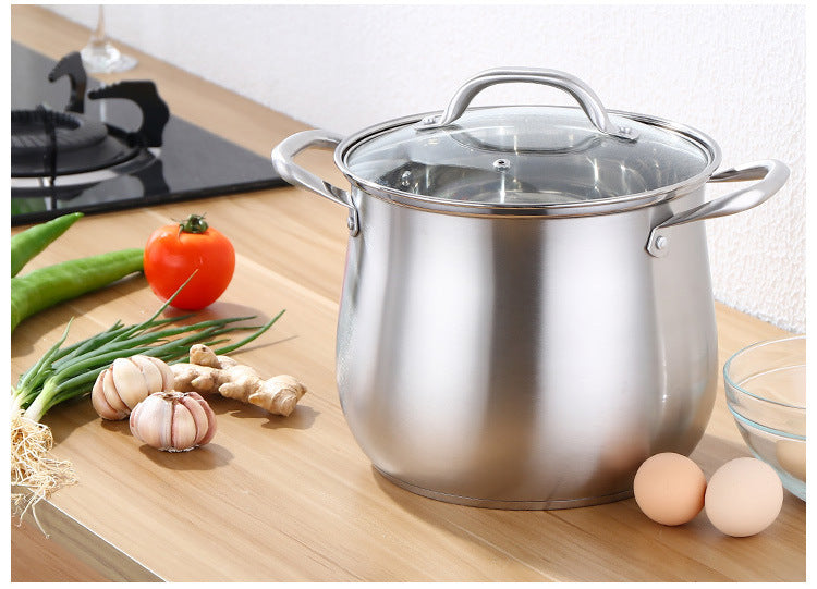 STAINLESS STEEL SOUP POT - 2.5-9L