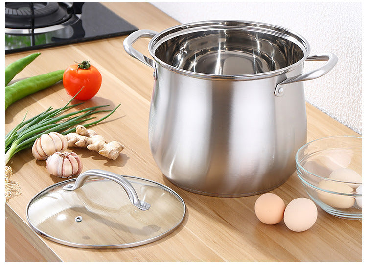 STAINLESS STEEL SOUP POT - 2.5-9L