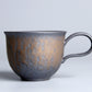GOLD PLATED GLAZE COFFEE CUP