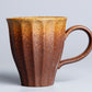 GOLD PLATED GLAZE COFFEE CUP