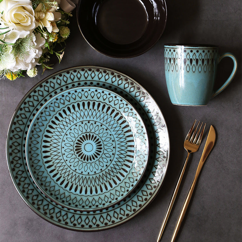 PLATE, SALAD BOWL &amp; MUG
