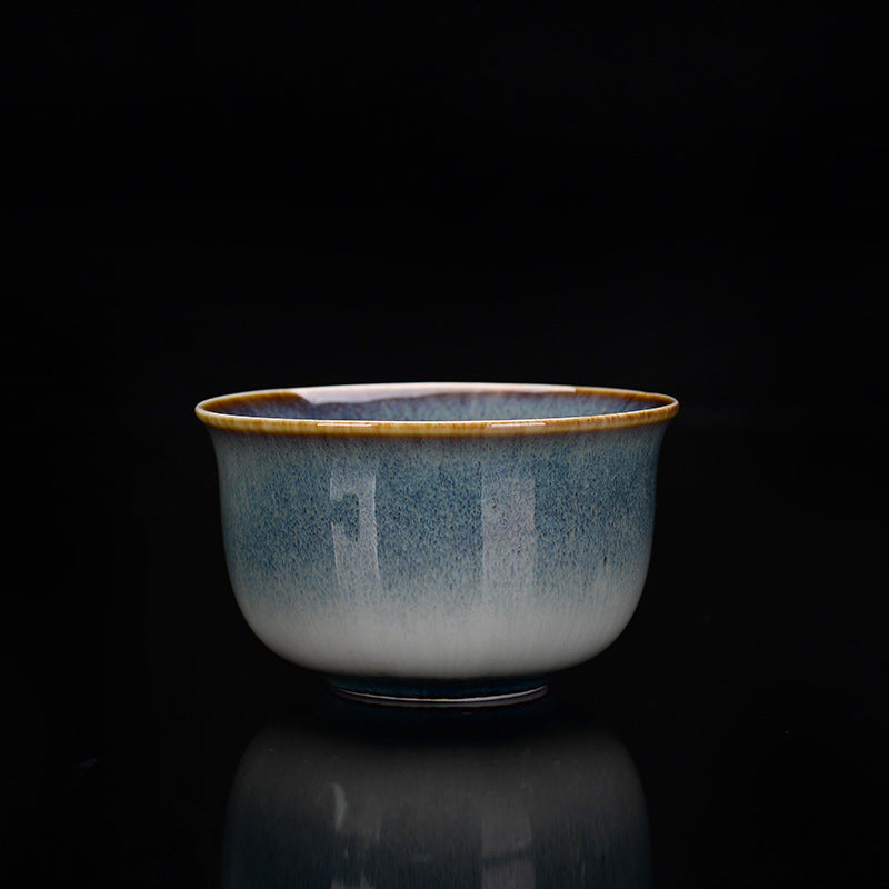 TIANMU GLAZE DRAWING TEA CUP