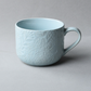 VINTAGE EMBOSSED CERAMIC CUP