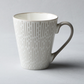 VINTAGE EMBOSSED CERAMIC CUP