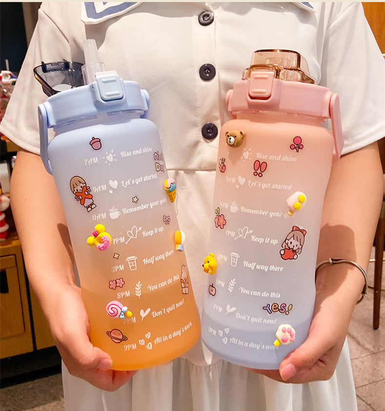 LARGE WATER BOTTLE 2L CAPACITY