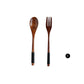 JAPASNK STYLE WOODEN BAMBOO SPOON &amp; FORK