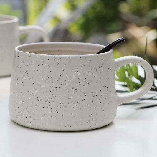 LARGE CERAMIC COFFEE CUP