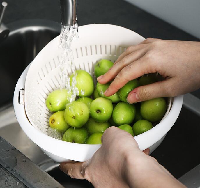 DOUBLE COUNTER DRAIN BASKET