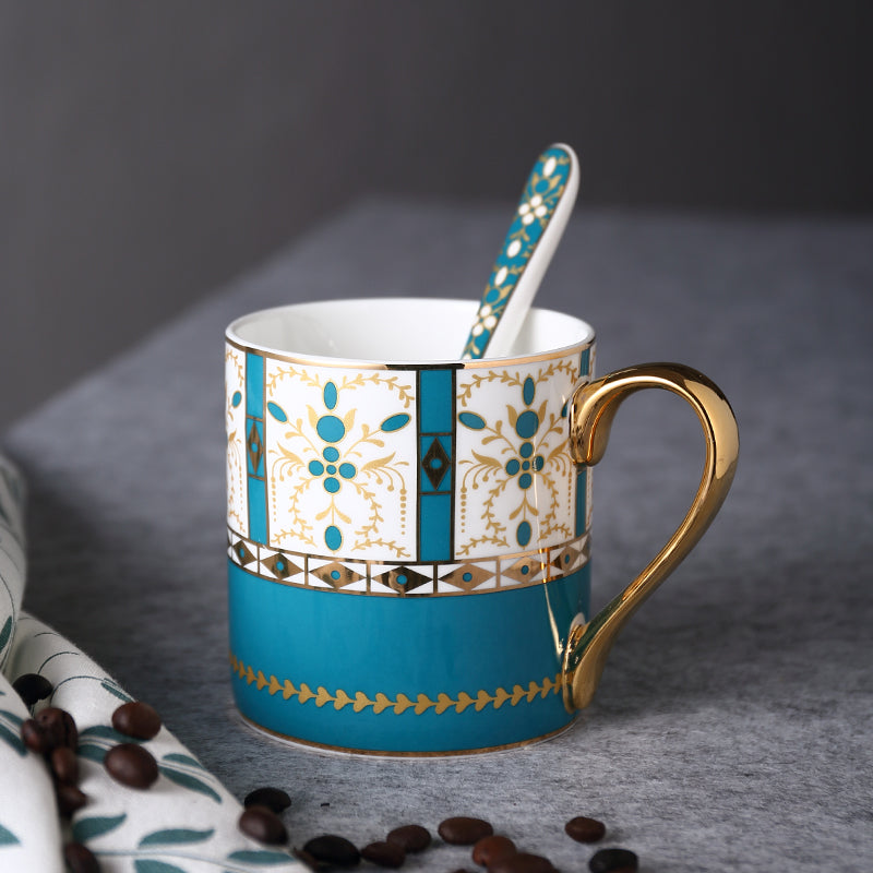 CREATIVE GOLD CERAMIC WATER CUP