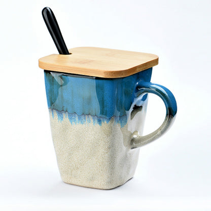 KREATIV PERSONLIGHETSTRENDIG KERAMISK KOPP