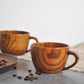 JUJUBE WOODEN COFFEE CUP WITH LATTBOTTON