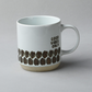 VINTAGE EMBOSSED CERAMIC CUP