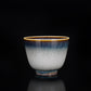 TIANMU GLAZE DRAWING TEA CUP