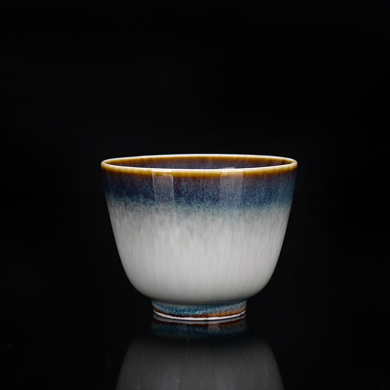TIANMU GLAZE DRAWING TEA CUP