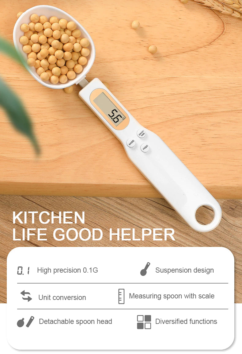 ELECTRONIC KITCHEN SCALES SPOON