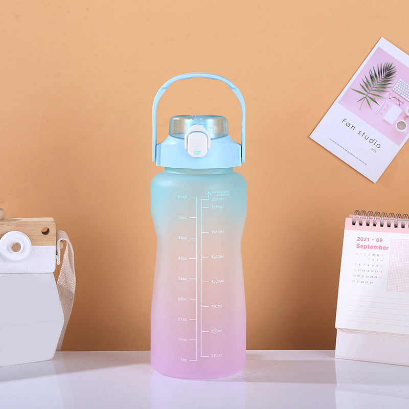 PLASTIC WATER MUG PORTABLE WATER BOTTLE 2.2 L
