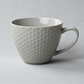 VINTAGE EMBOSSED CERAMIC CUP