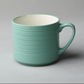 VINTAGE EMBOSSED CERAMIC CUP