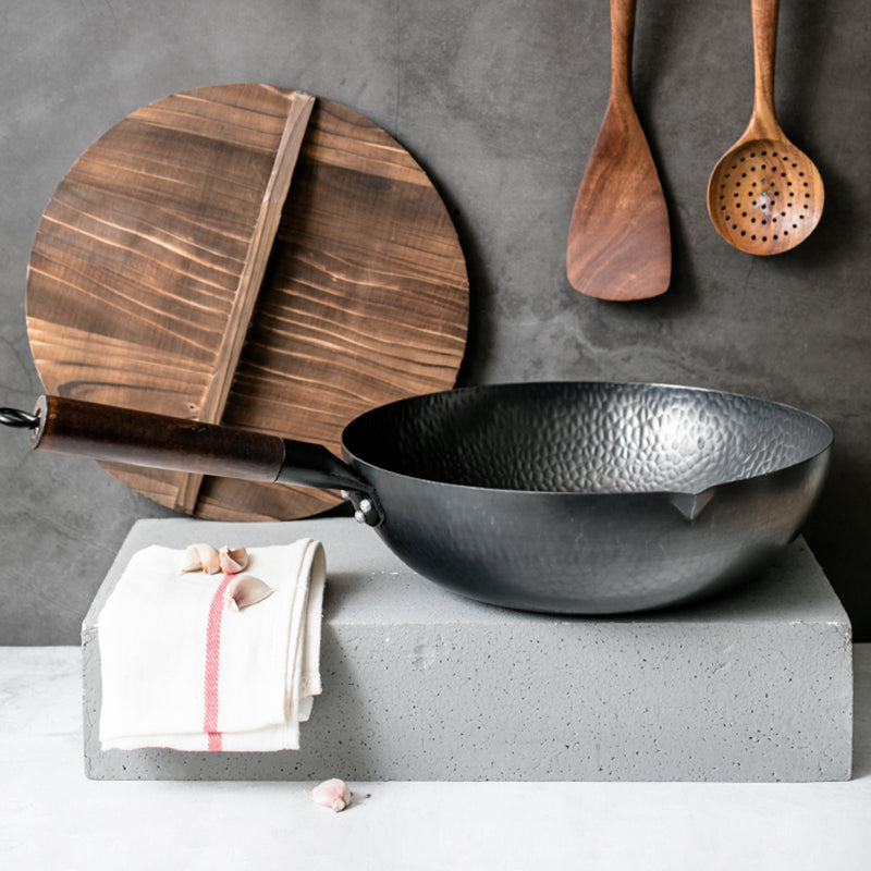 HANDMADE IRON WOK