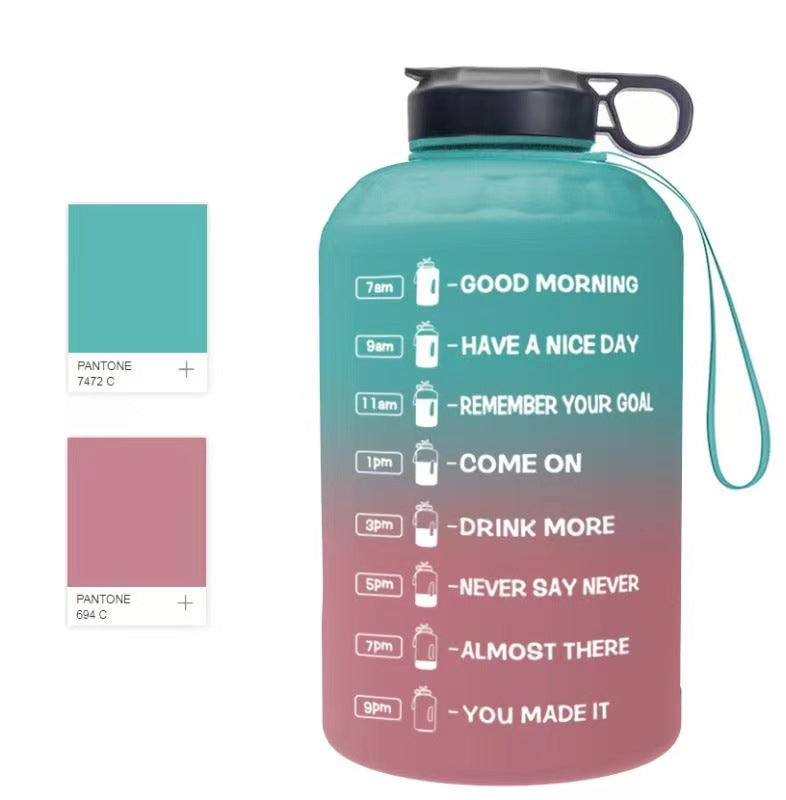 KREATIV GRADIENT BÄRBAR PLAST STOR VATTENFLASKA