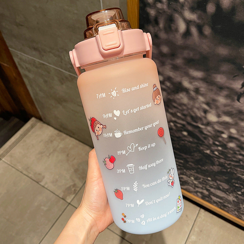 LARGE WATER BOTTLE 2L CAPACITY